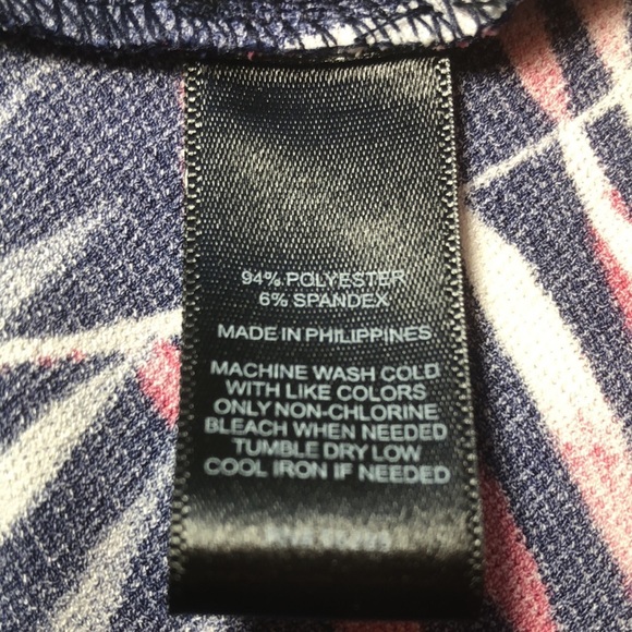 EXPRESS Red White Blue Mini Dress Spaghetti Straps Women’s XS NWT - Picture 9 of 14